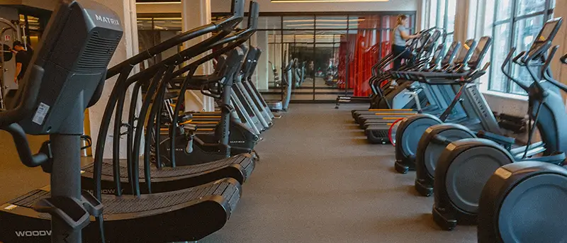 Built for cardio and strength equipment