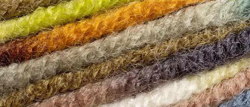 Semi-worsted New Zealand wool